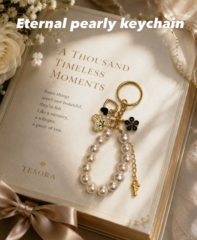 Eternal Pearl Keychain