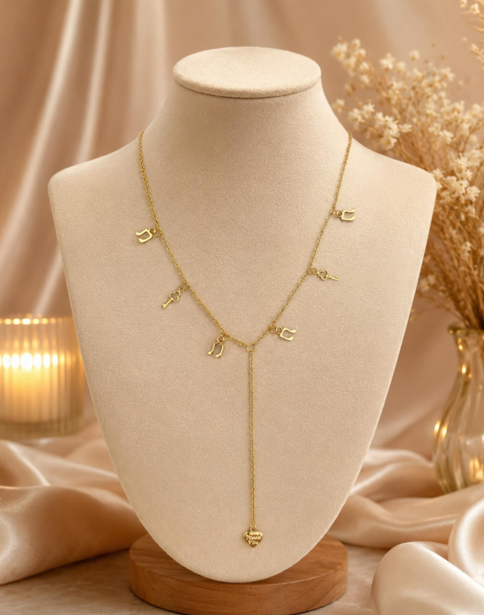 Keys of Music Necklace