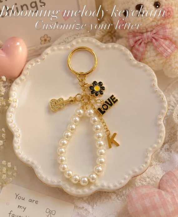 Blooming Melody Keychain